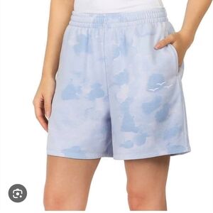 Lazypants Tie Dye High Rise Sweatpants Shorts Size Women's Medium Cotton Blend